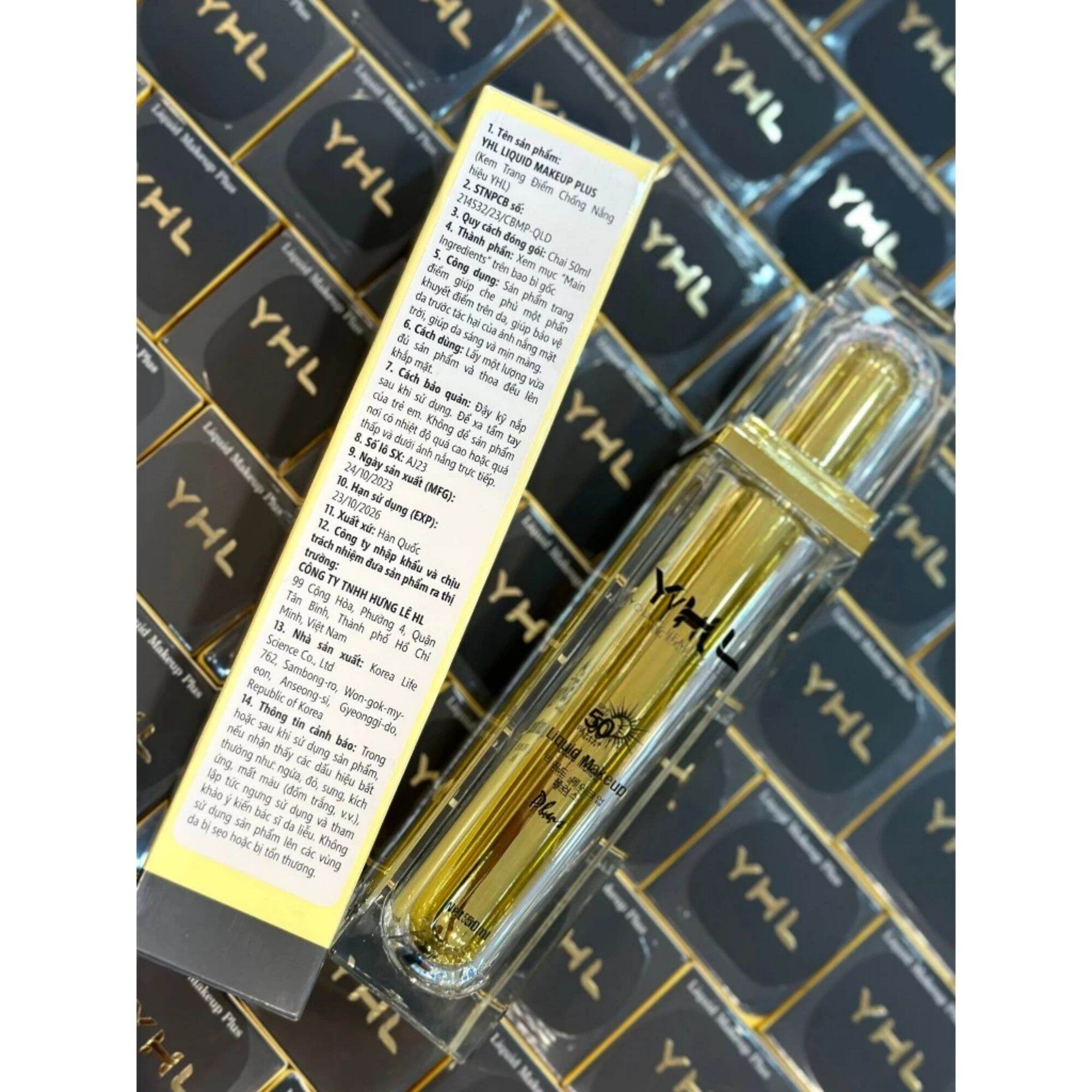 KEM CHỐNG NẮNG YHL PLUS ( MẪU MỚI SX TẠI HÀN QUỐC)