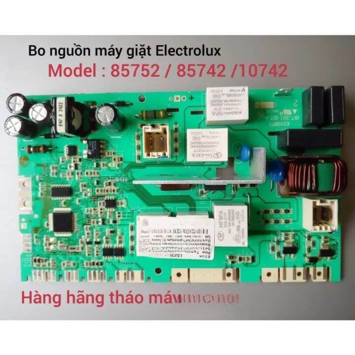 Bo mạch nguồn máy giặt Electrolux 85752, 85742 tháo máy zin