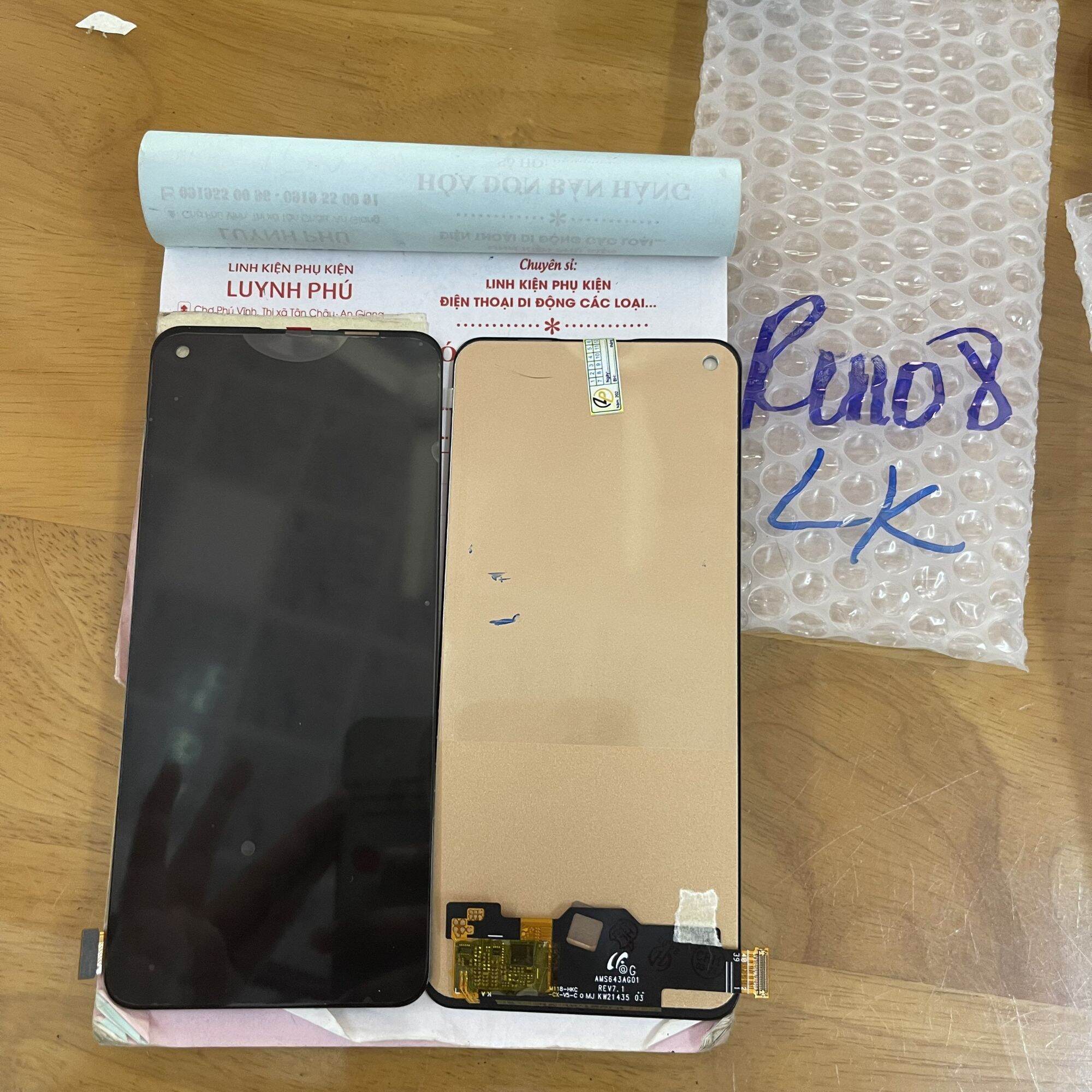 Màn hình oppo reno 8 4g 5g reno 7 5g reno 7 se reno 8t 4g realme 9 4g realme 10 4g realme 9 pro plus tặng keo