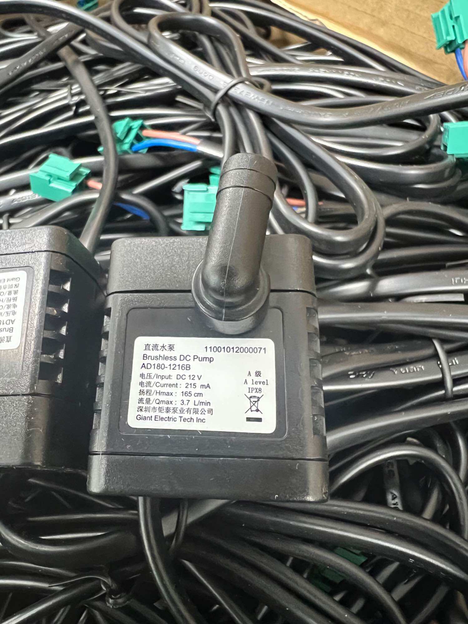 Bơm dc 12vol dùng cho quạt điều hòa midea ac200-17jr