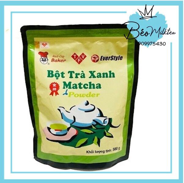 Bột Trà Xanh Matcha Powder Đài Loan ( 100g/500g)