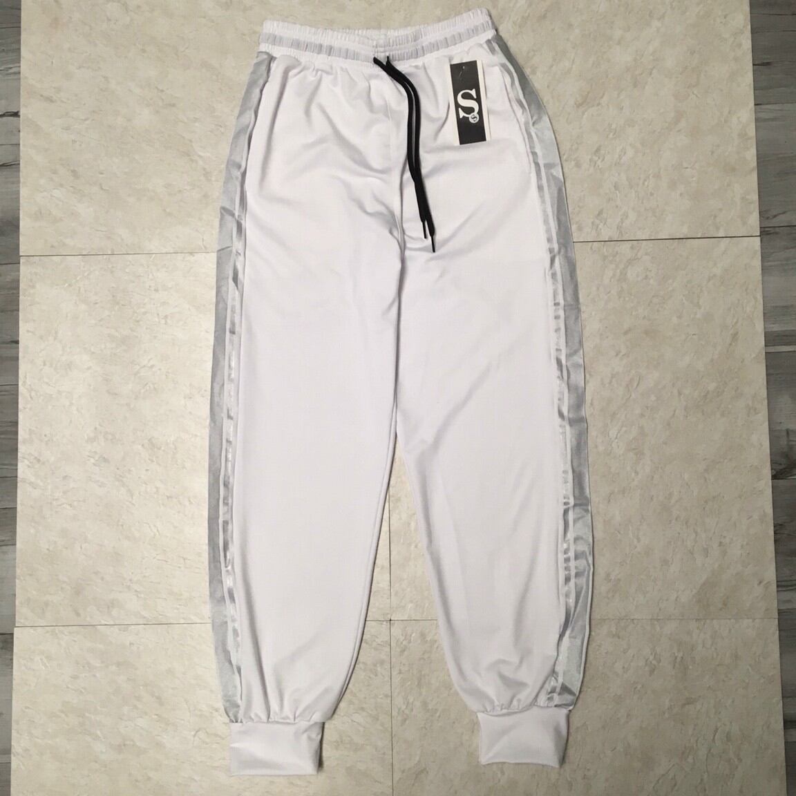 Quần jogger nữ sọc dạ quang cao cấp, chất thun poly L1