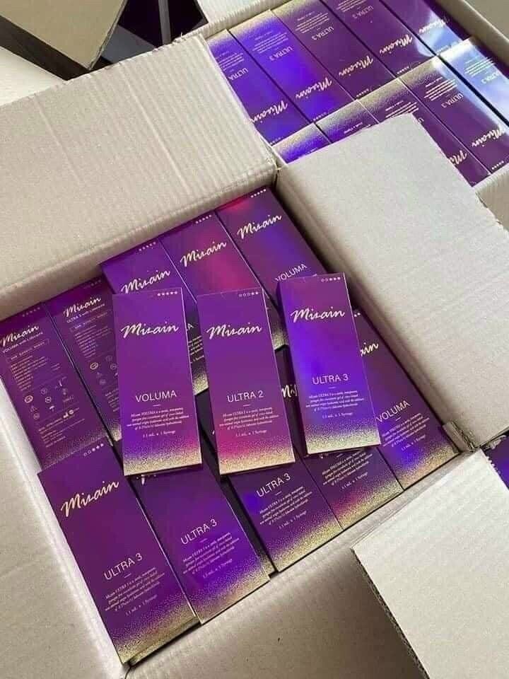 Filler Mizain HA colagen cho môi, mũi, cằm