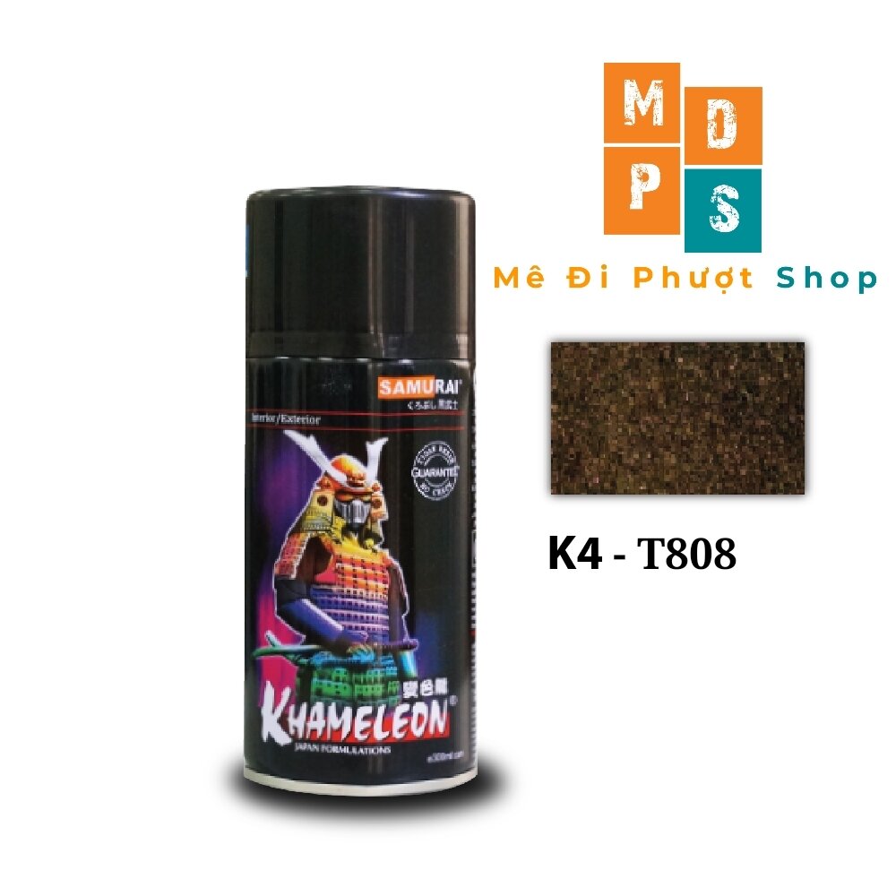 _ t808 _ chai sơn sịt màu 3d khameleon _ sơn sịt samurai chính hãng _ k4-t808*