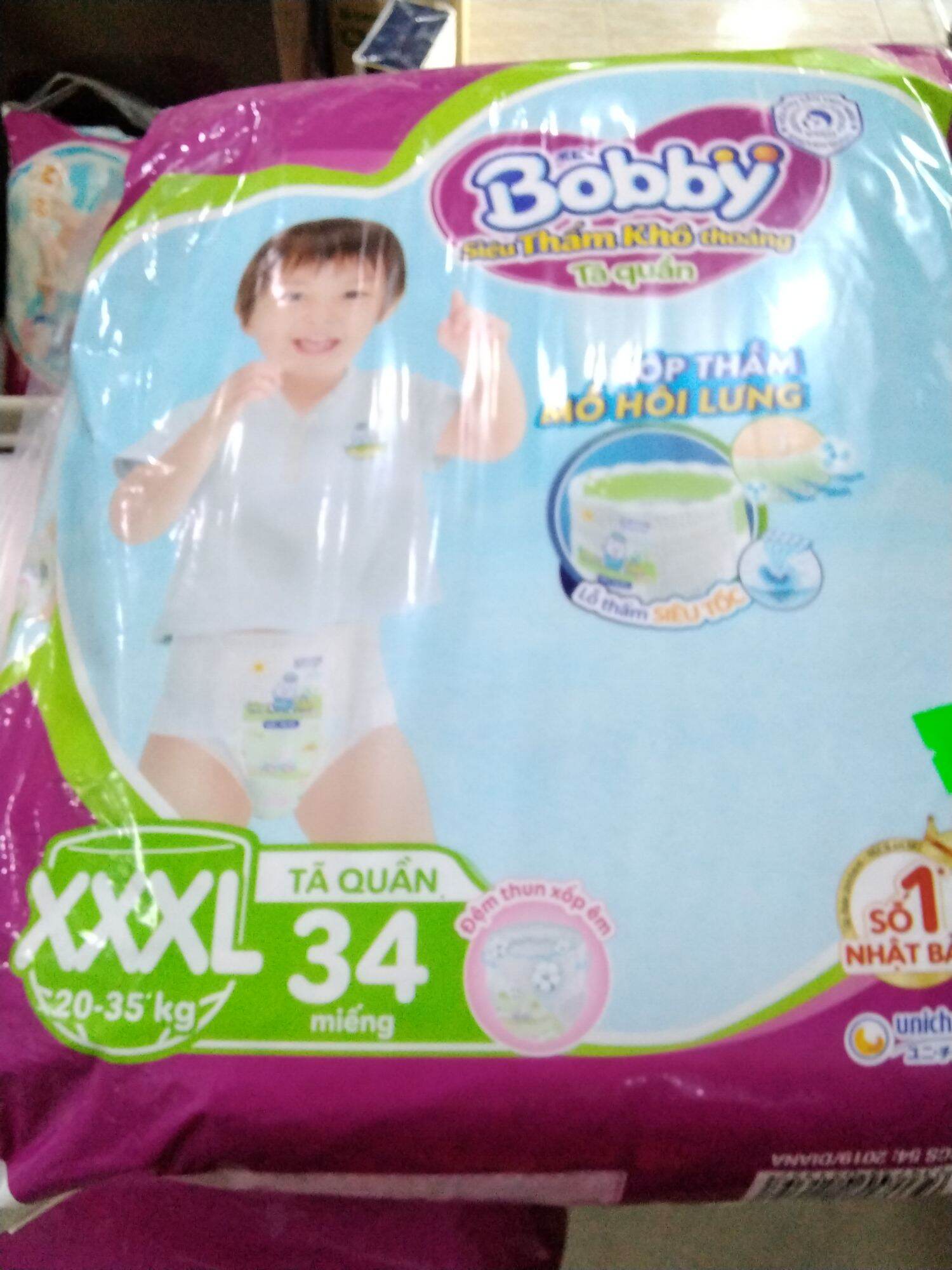 Tả quần Bobby xxxl 34miêngs