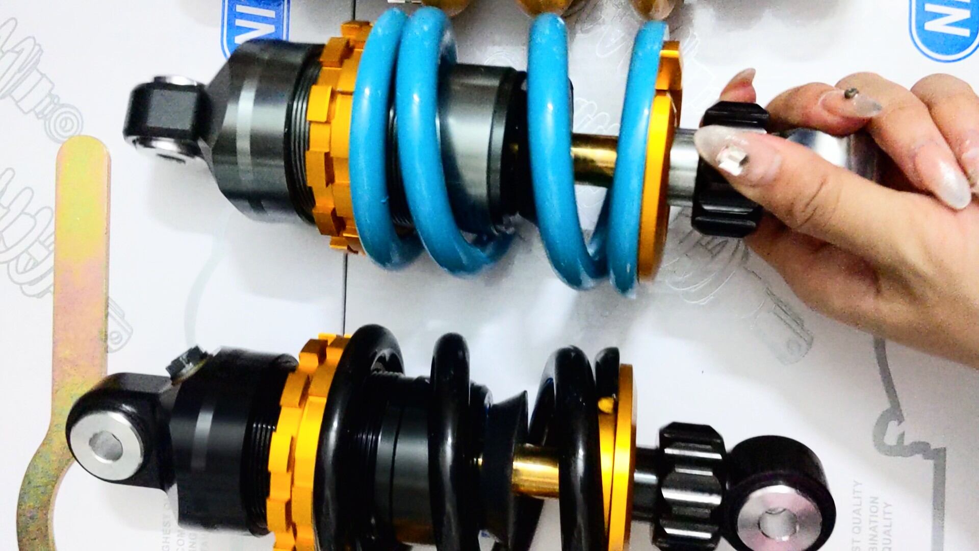 [HCM]phuộc ohlins RCB NITRON gắn ex150 ex135 không bình dầu