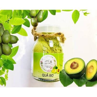 [HCM] BỘT TRÁI BƠ NGUYÊN CHẤT ĐẮP MẶT NẠ DƯỠNG DA.