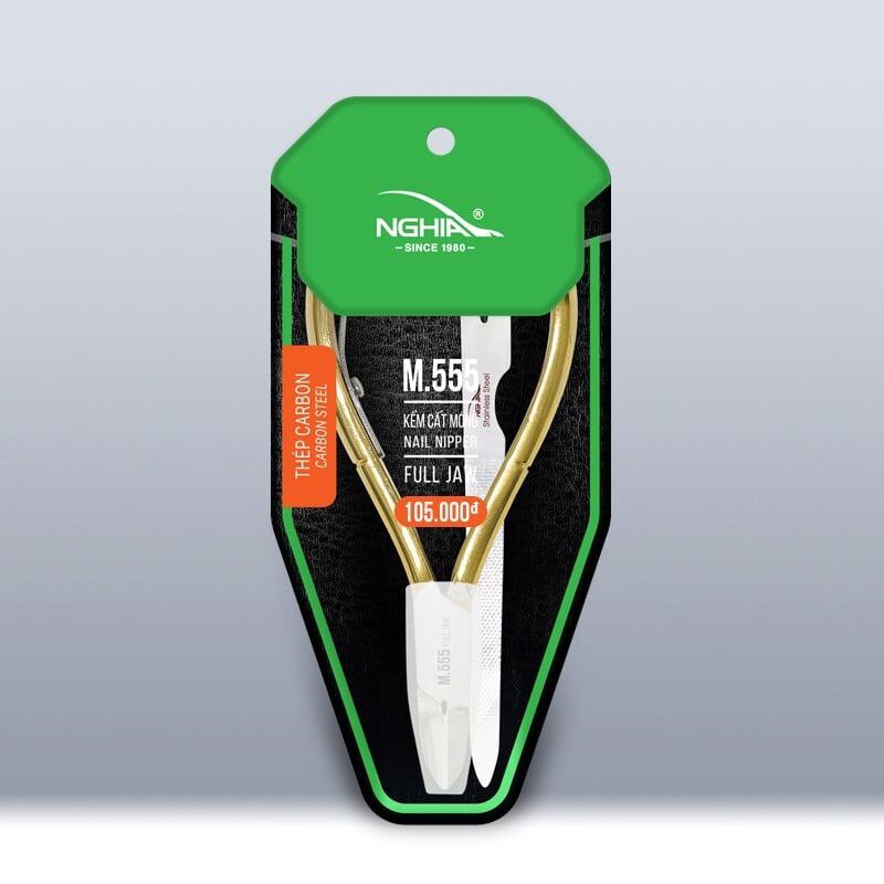 Kềm nghĩa | kềm cắt da d555 - kềm cắt móng m555 kèm dũa