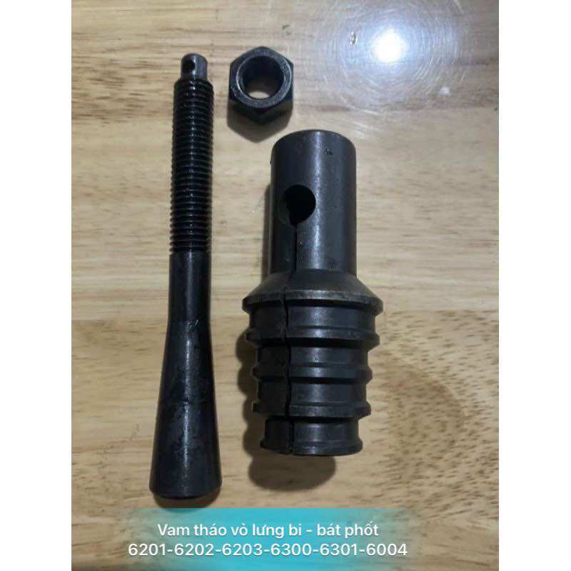 Vam tháo vỏ lưng bi bạc đạn bễ - bát phốt mắc kẹt