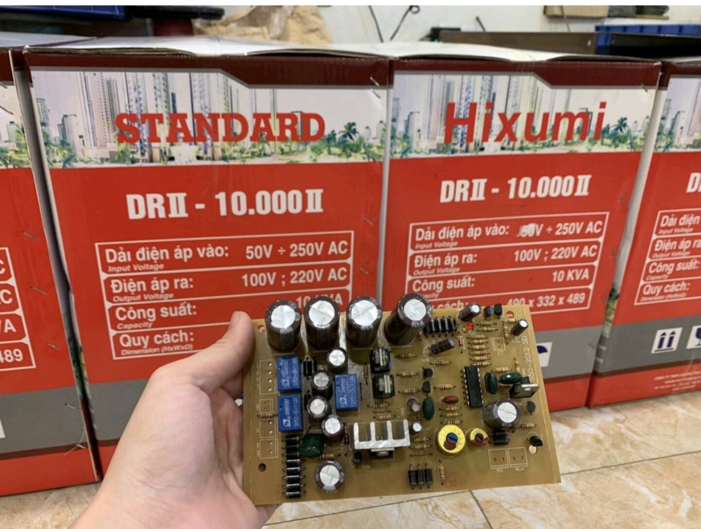 Mạch s50 cho ổn áp lioa