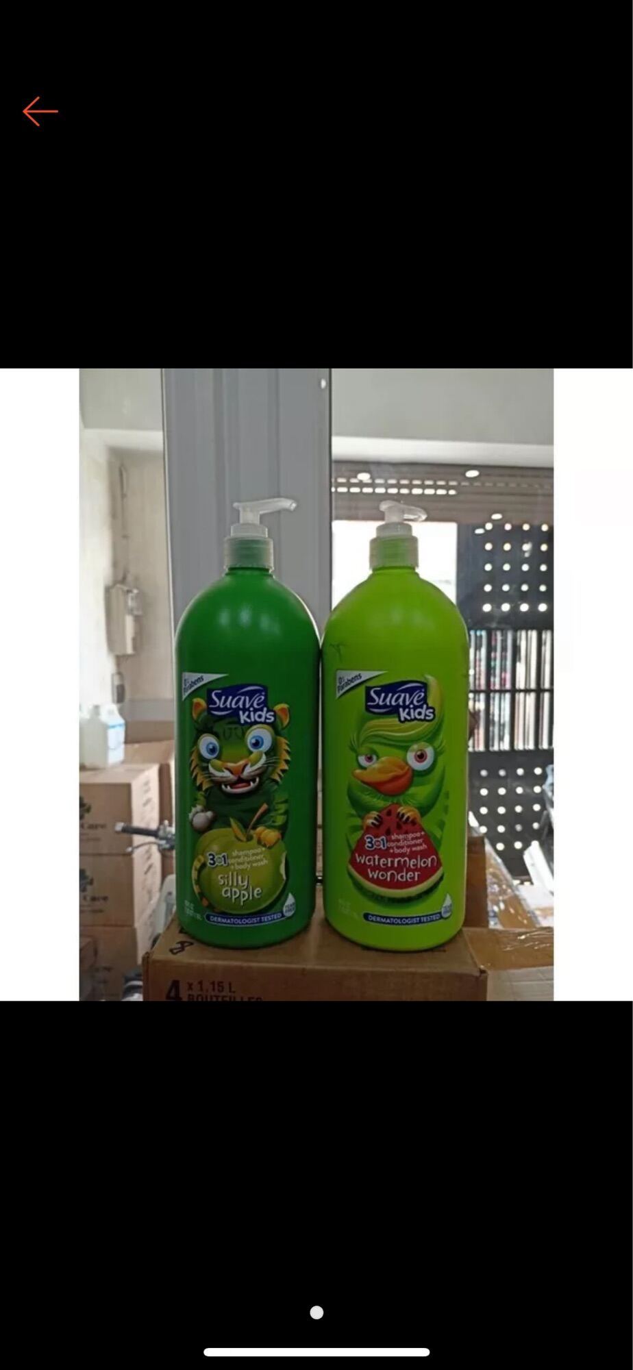 Tắm Suave kids 1,18lit