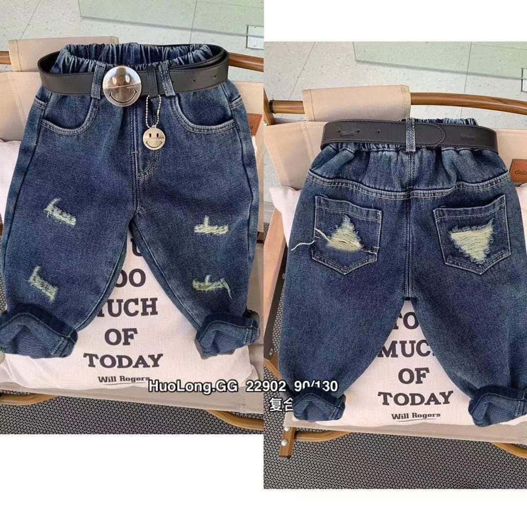 Quần jean bé trai baggy bé gái