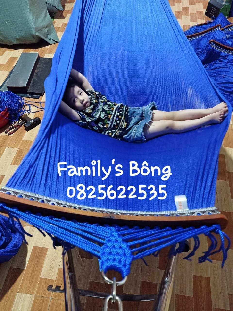 [Dài 2,2m_LOẠI TỐT] VÕNG LƯỚI DÙ MỀM CÁN GỖ CAO CẤP BAN MAI CÁN DÀI 40CM 16 LỖ