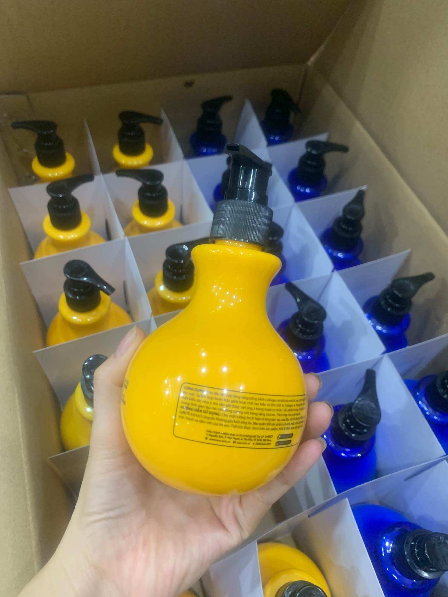 Wat tạo kiểu tóc bồng bềnh collagen lavox dành cho tóc uốn