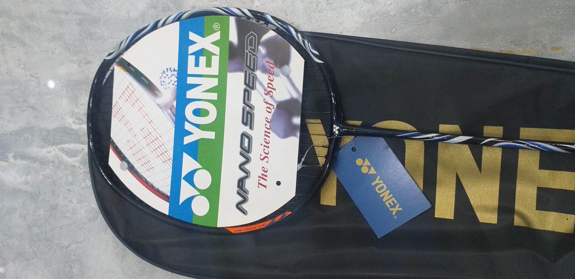 vợt cầu lông yonex đơn căng sẵn 8kg tặng kèm túi đựng