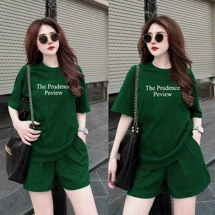 SÉT BỘ NỮ NGẮN THUN COTTON CAO CẤP