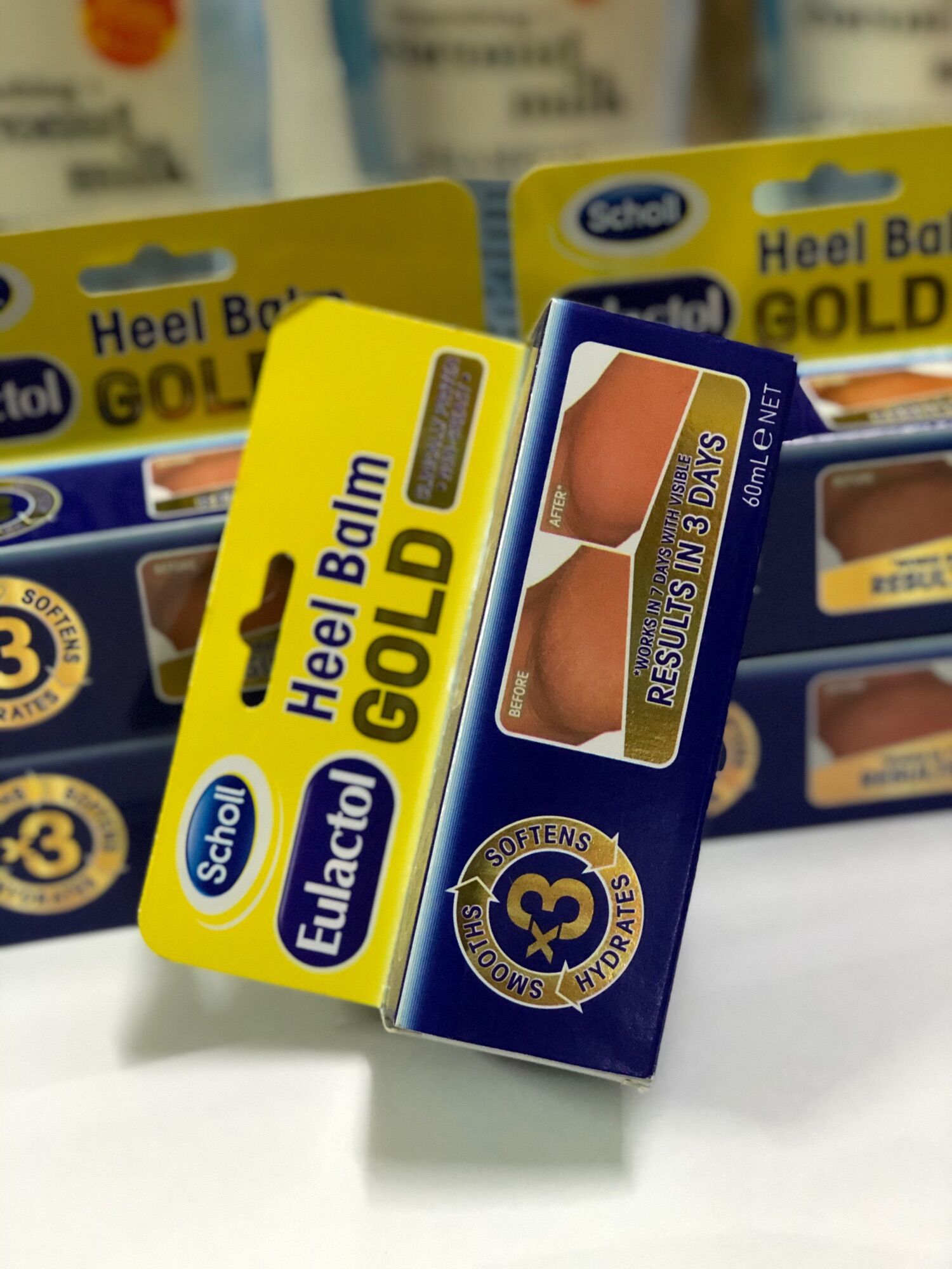 Kem giảm nứt gót chân Eulactol Heel Balm Gold của Úc