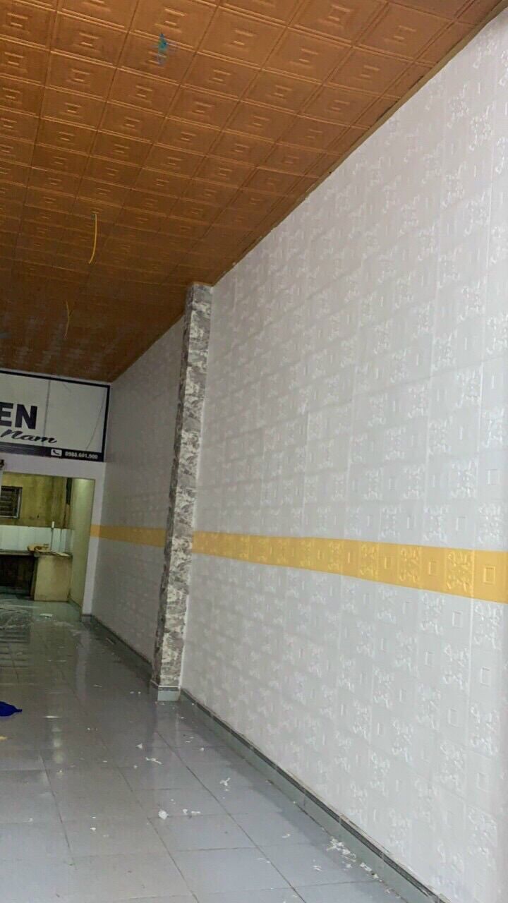 Combo 60 tấm xốp dán tường Hoa Văn Tim