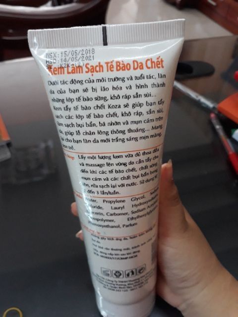 TẨY TẾ BÀO CHẾT KOZA