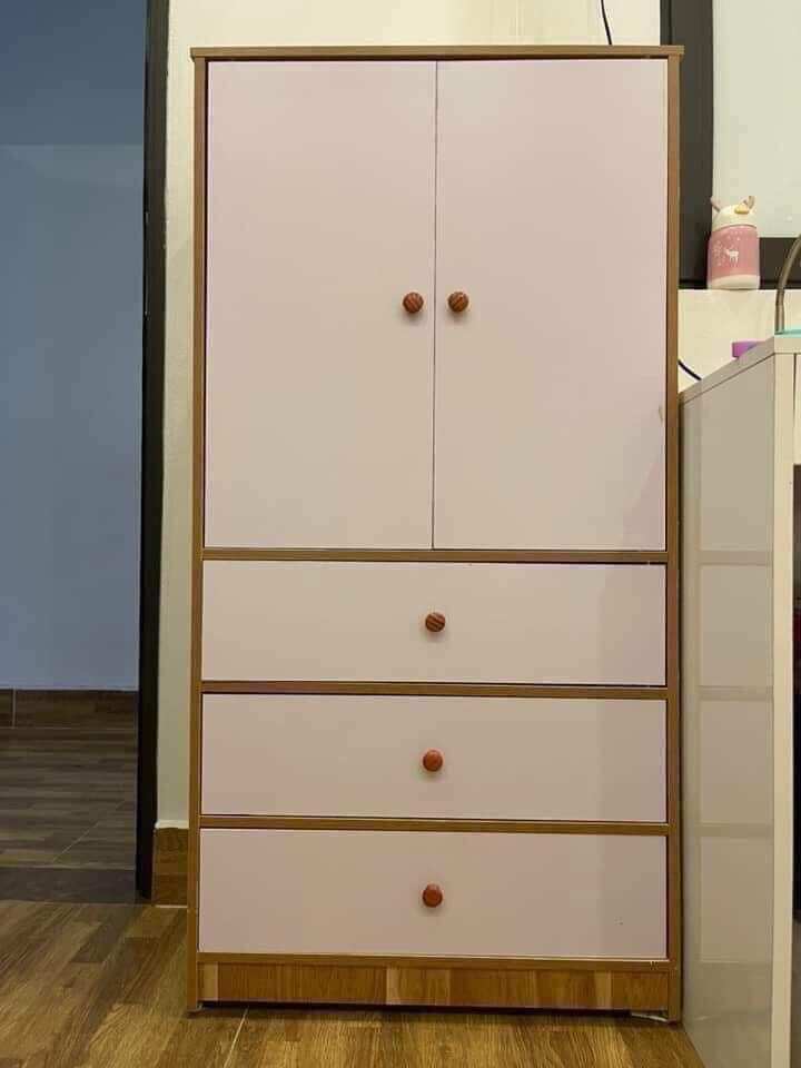 TỦ QUẦN ÁO TRẺ EM , TỦ 5 CÁNH GỖ,Trẻ Em 5 Cánh