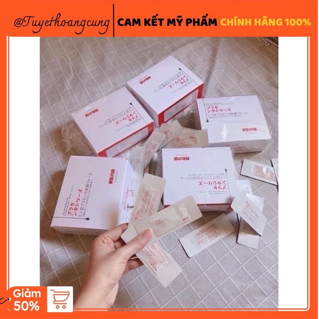 Mặt nạ ủ dưỡng nhau thai Nhật Bản siêu trắng da vượt trội