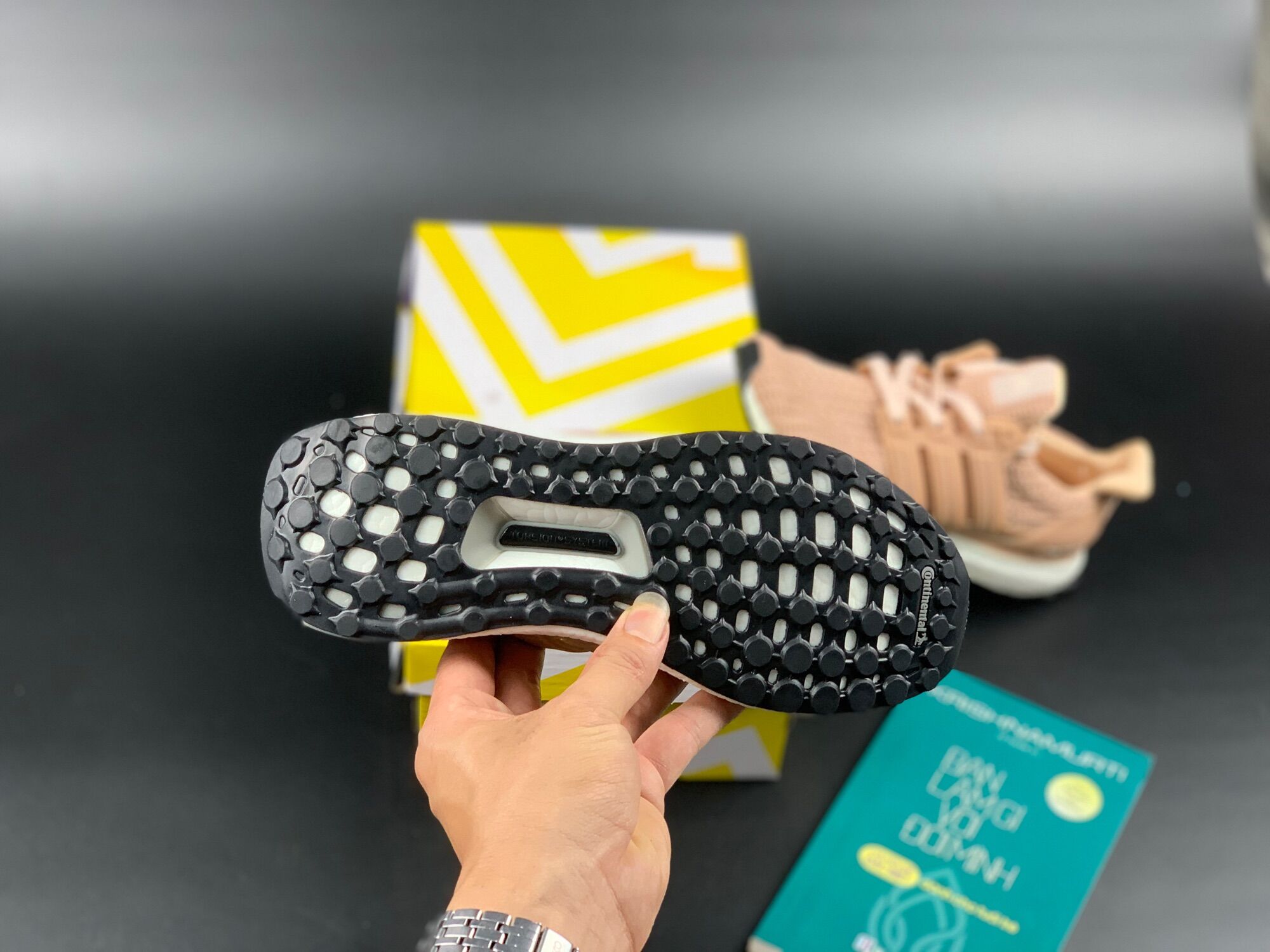 Giày thể thao/Sneaker Ultra Boost 4.0 hồng đất (full box)