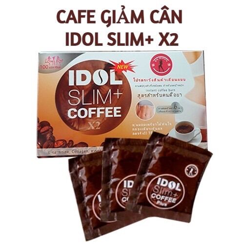 Cà phê giảm cân idol slim coffee thái lan hộp 10 gói