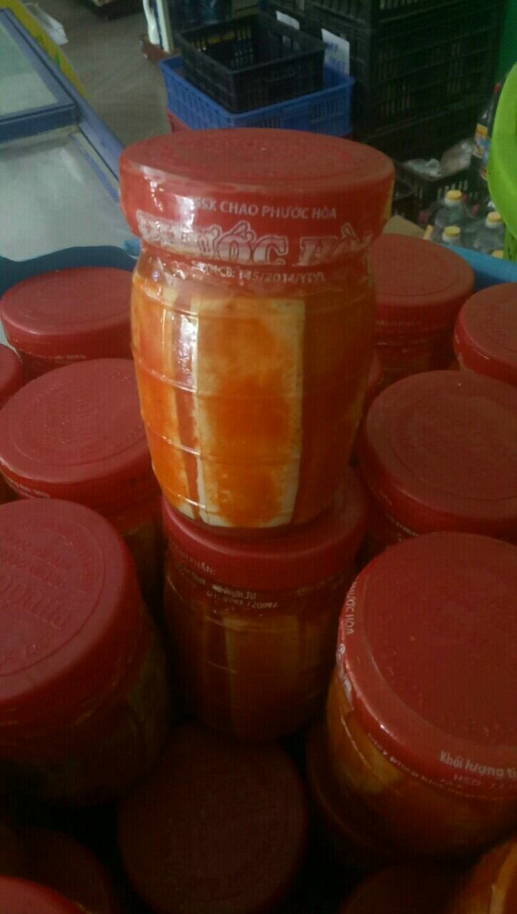 10 hủ chao trung phước hòa 250g. chao củ ăn ngay.