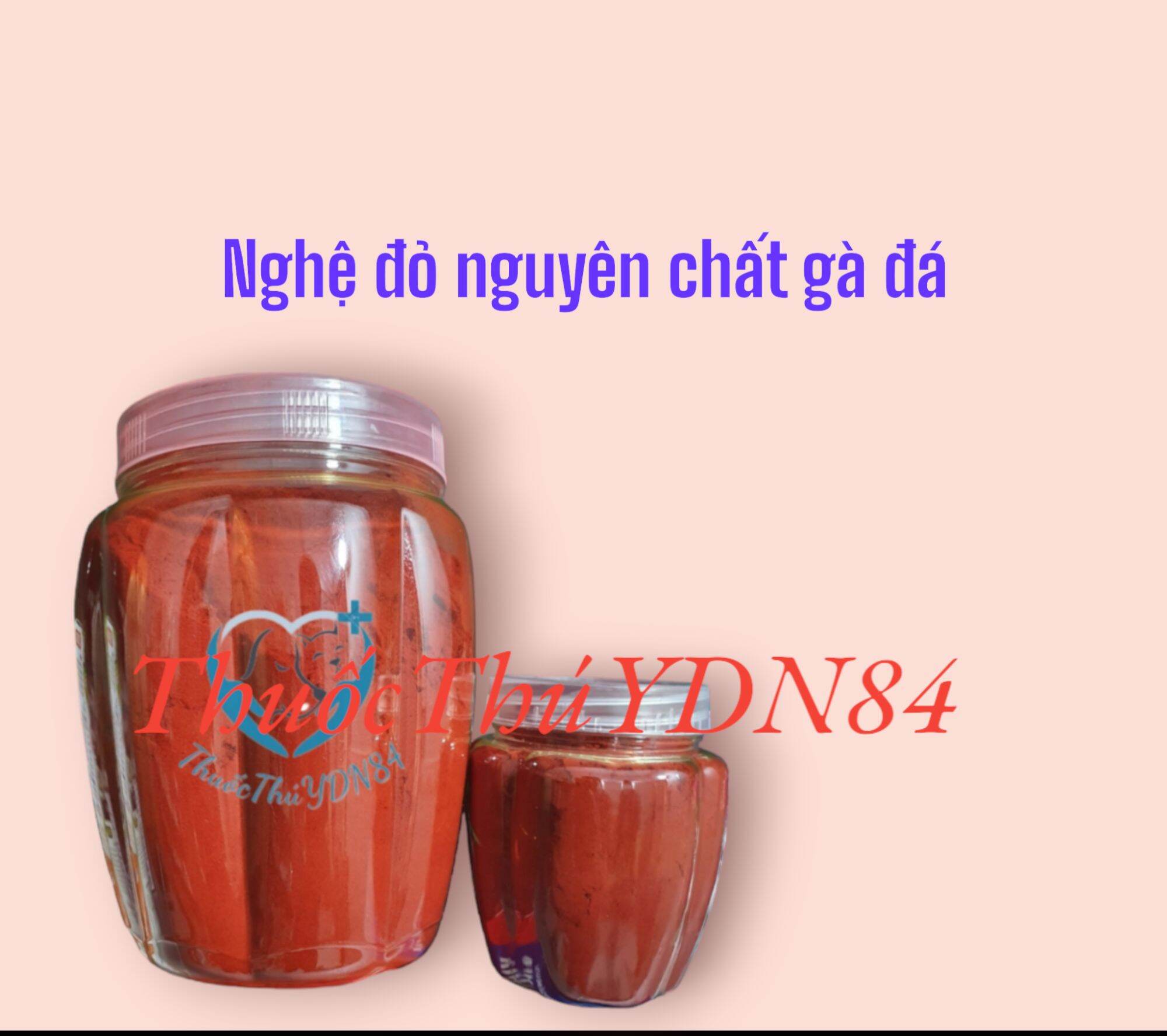Nghệ đỏ nguyên chất cao cấp cho gà đá, 100% không pha trộn