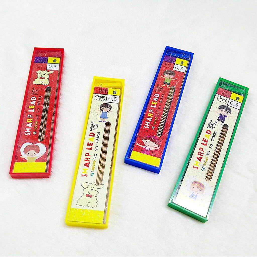 RUỘT CHÌ VÀNG KIM BẤM 0.5MM YOYO