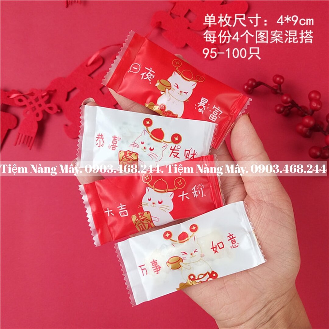 Túi kẹo Nougat, kẹo hạnh phúc