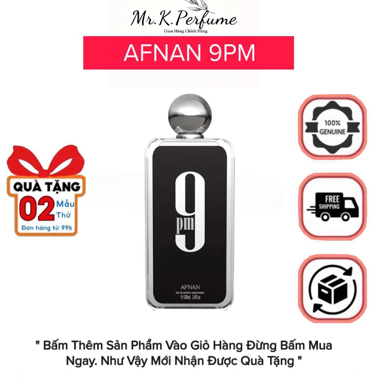 Nước hoa nam afnan 9pm edp | nước hoa chính hãng.