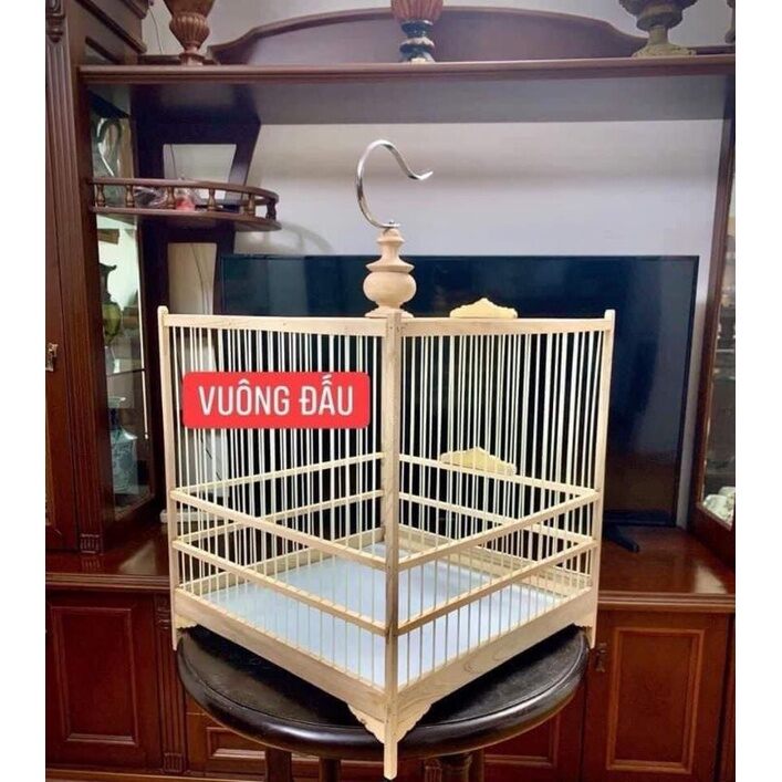 Lồng chim chào mào tự ráp phom đấu