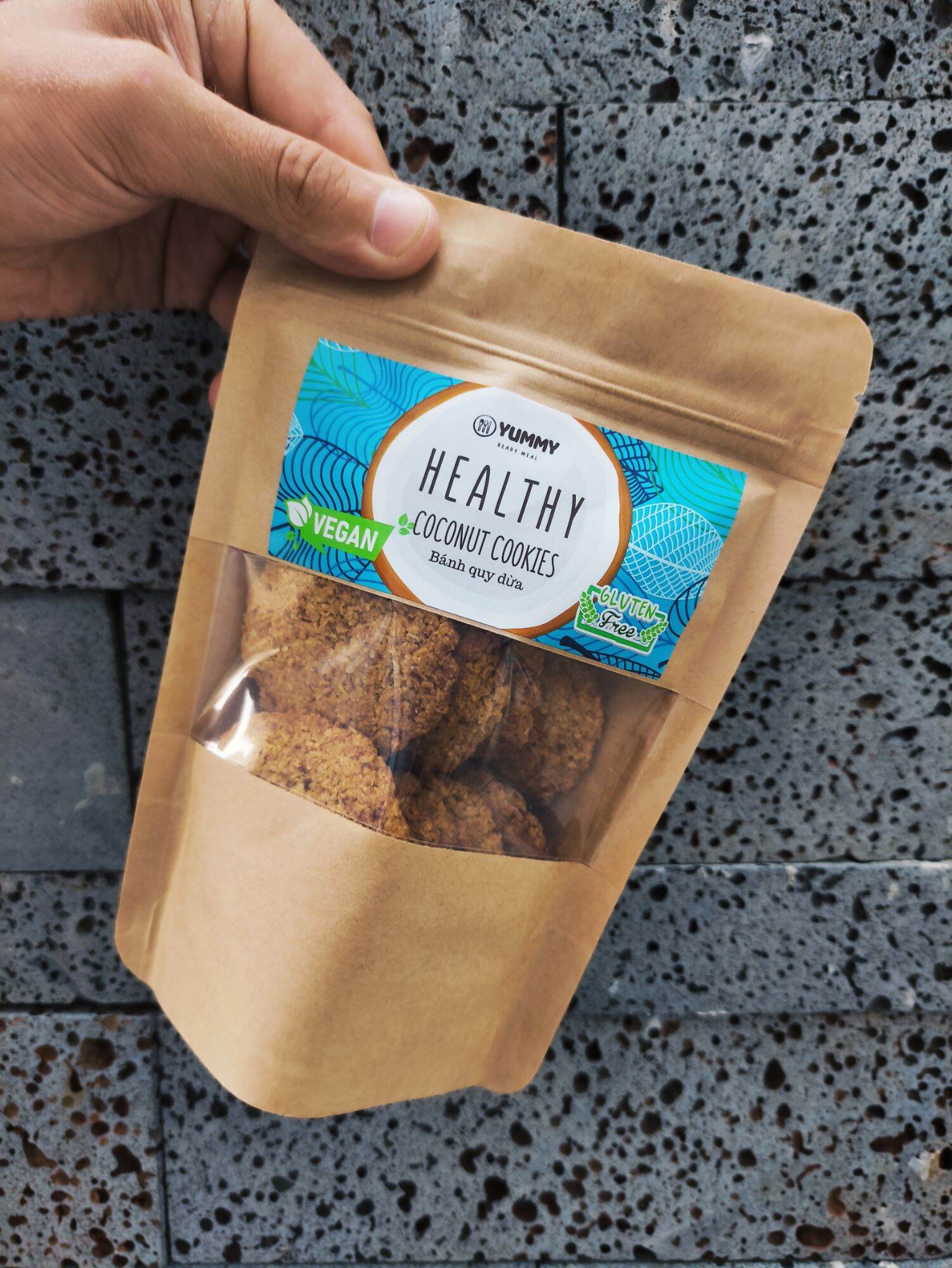 Bánh quy dừa tốt cho sức khỏe (Healthy coconut cookies)
