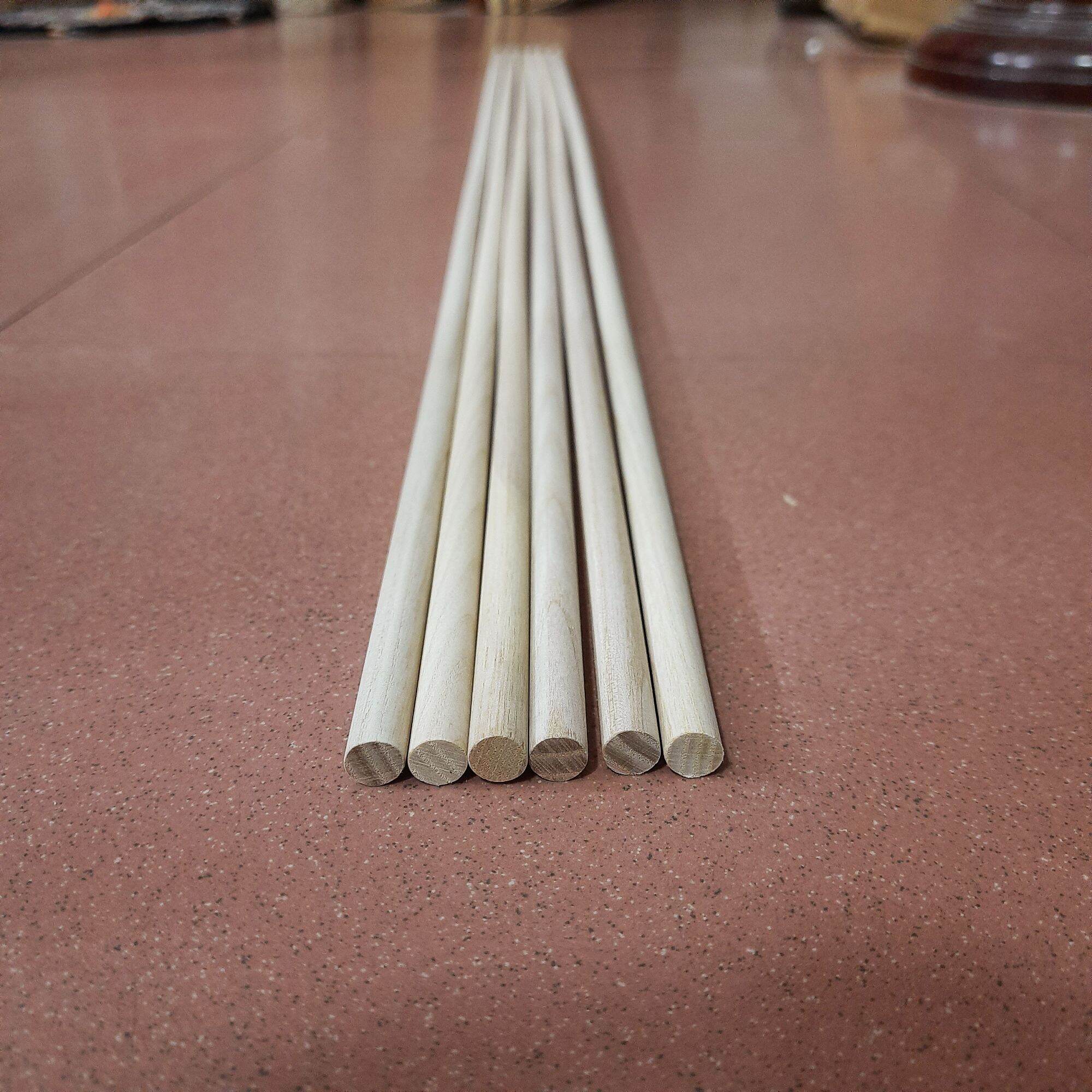 (Hàng Đẹp) Thanh Gỗ Tròn Phi 9mm Gỗ Tần Bì ( Các Kích Cỡ )