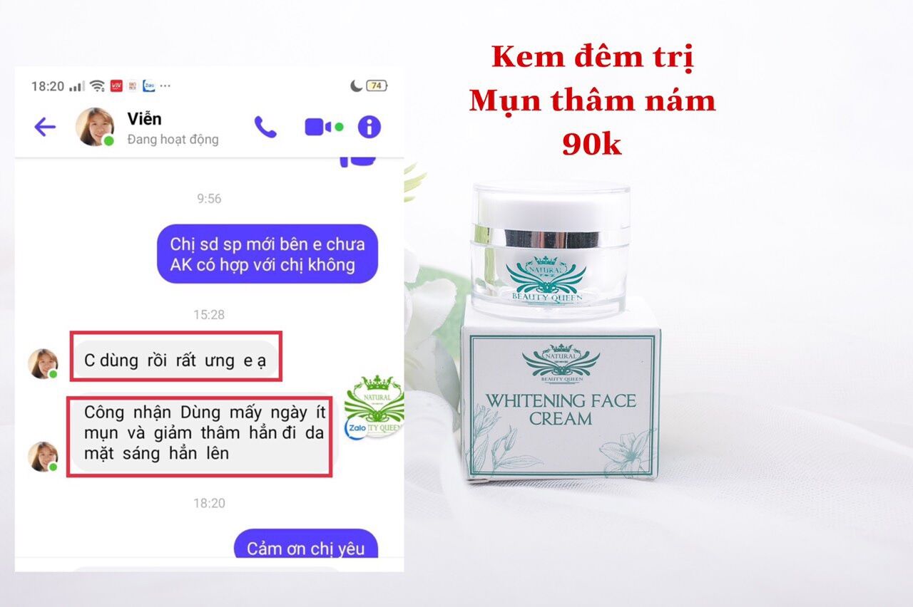 Combo dưỡng da beauty queen 140k
