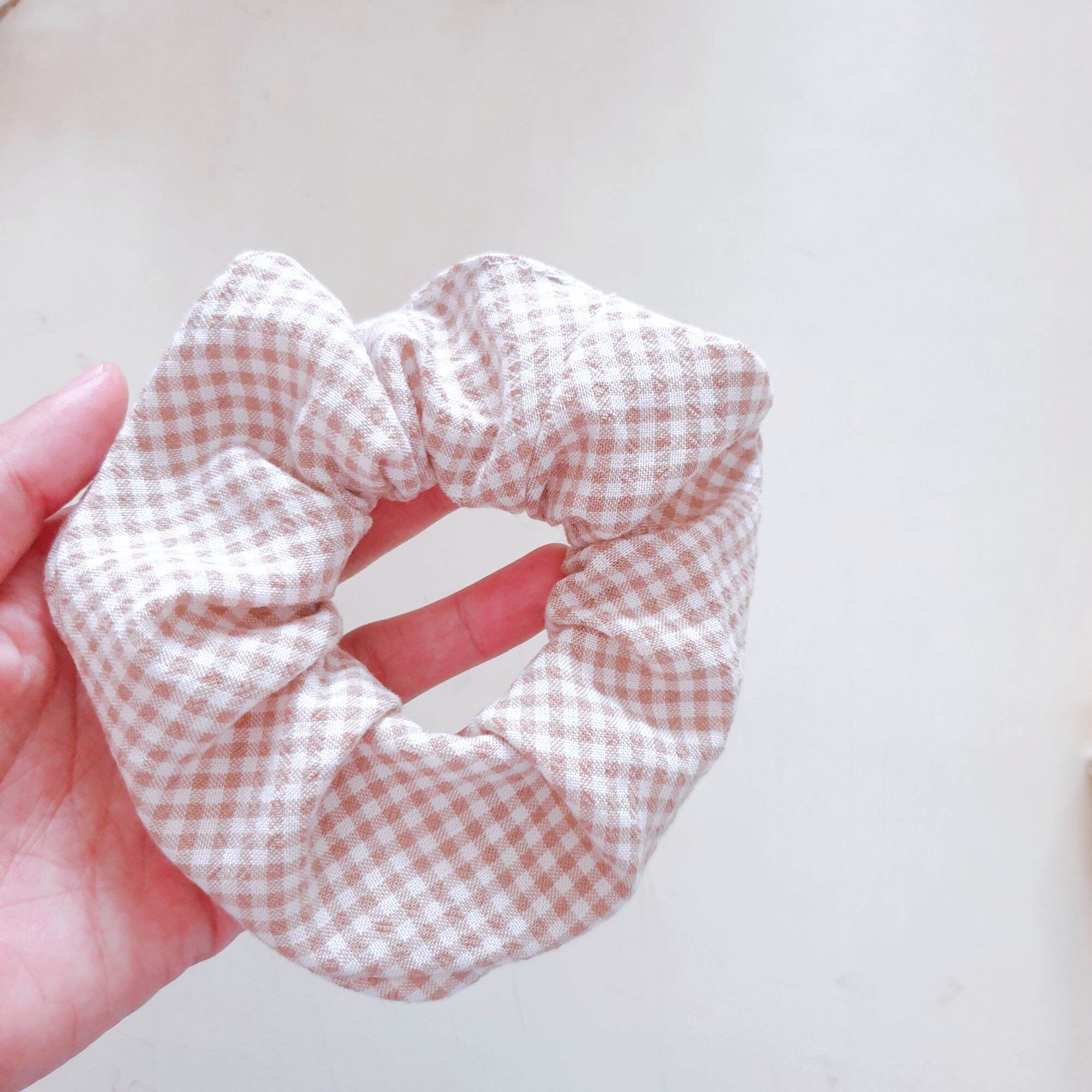 [ Tiệm Tháng Tư ] Buộc Tóc họa tiết Vintage