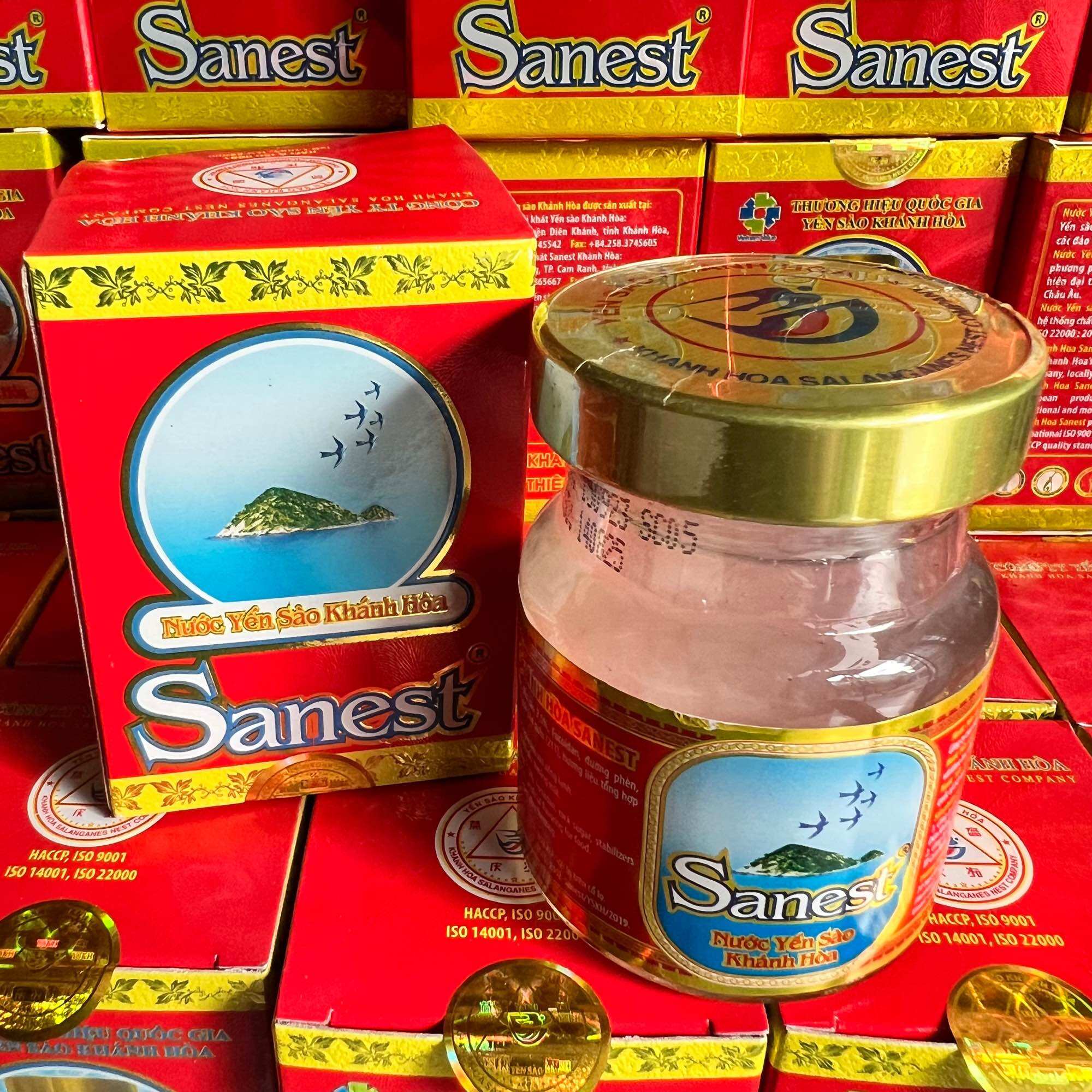 nước yến sào Sanest 70ml 10 lọ