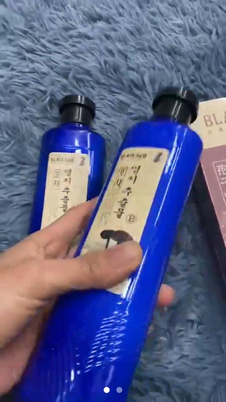 Thuốc nhuộm đen thảo dược linh chi (1 hộp dùng cho 10 lần nhuộm )