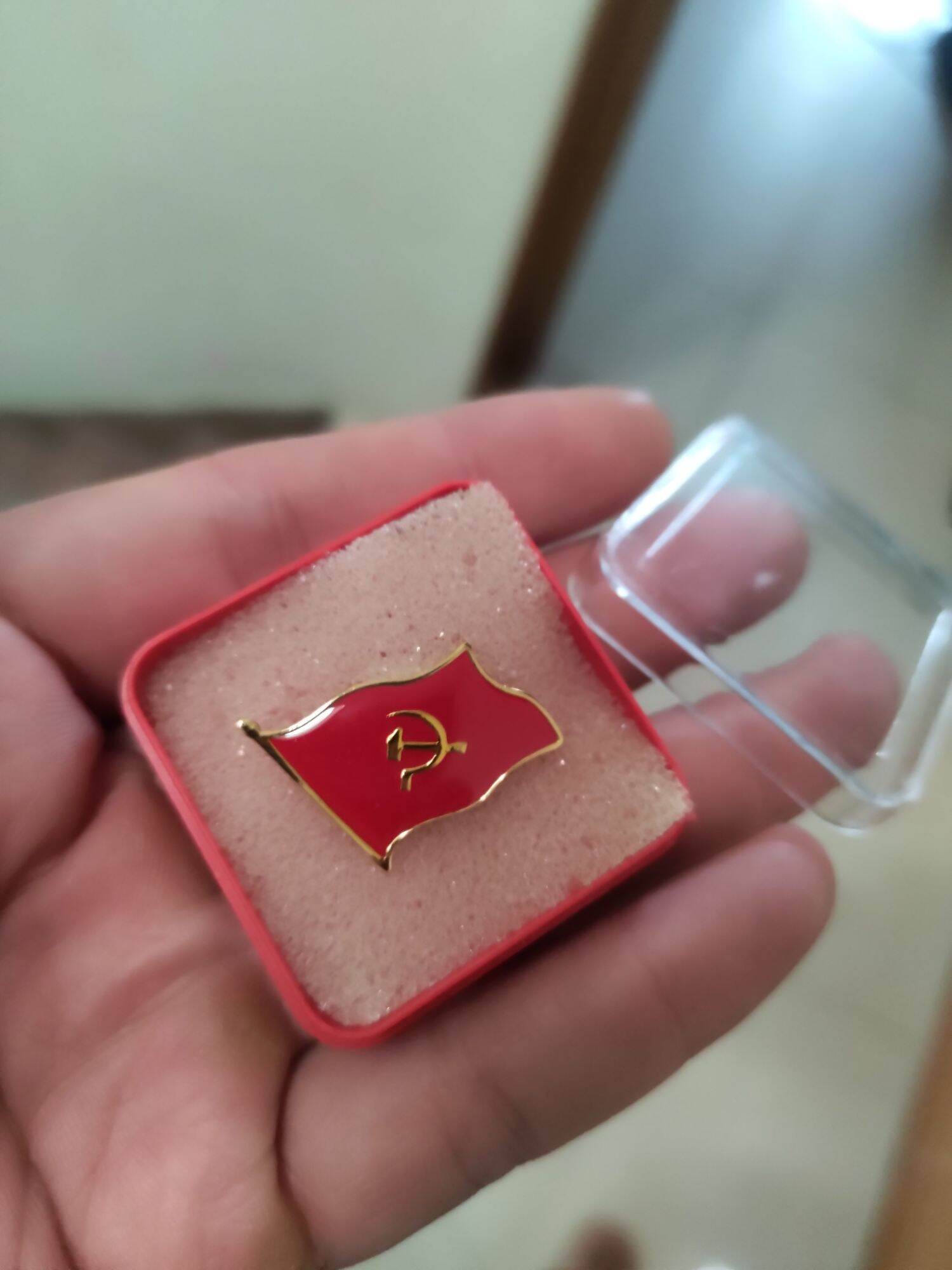 Huy hiệu z17 cờ Đảng cờ Việt Nam, huy hiệu cài áo