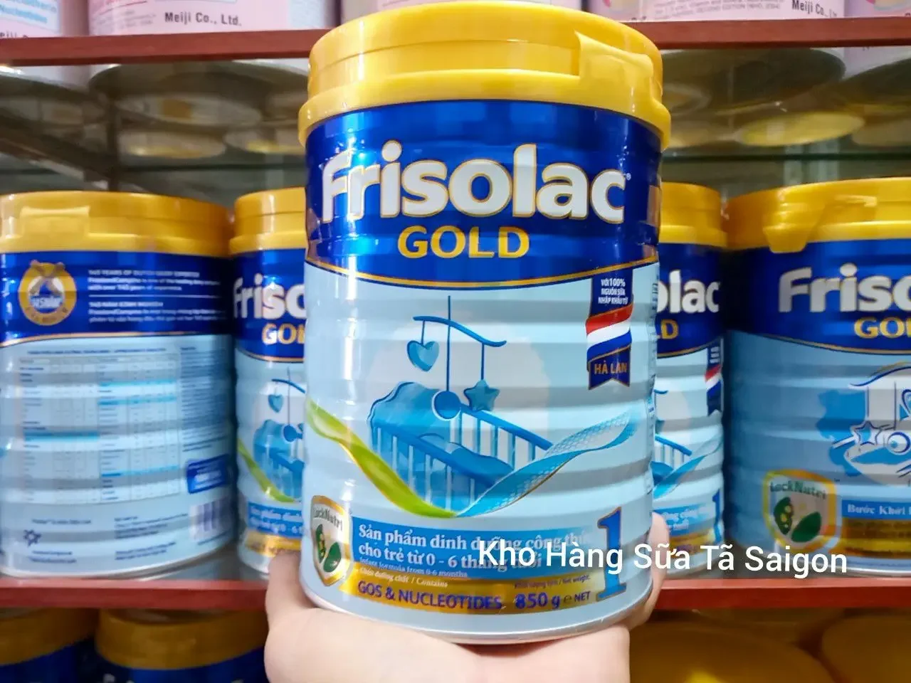 Sữa Frisolac Gold Lon 850g