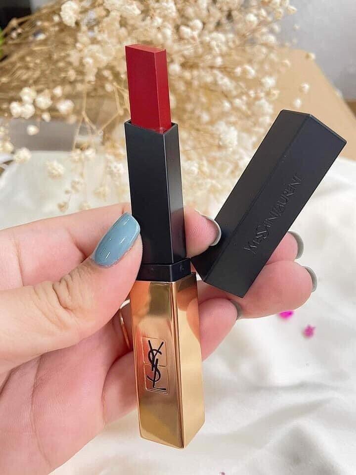 Son YSL Slim fullsize unbox.