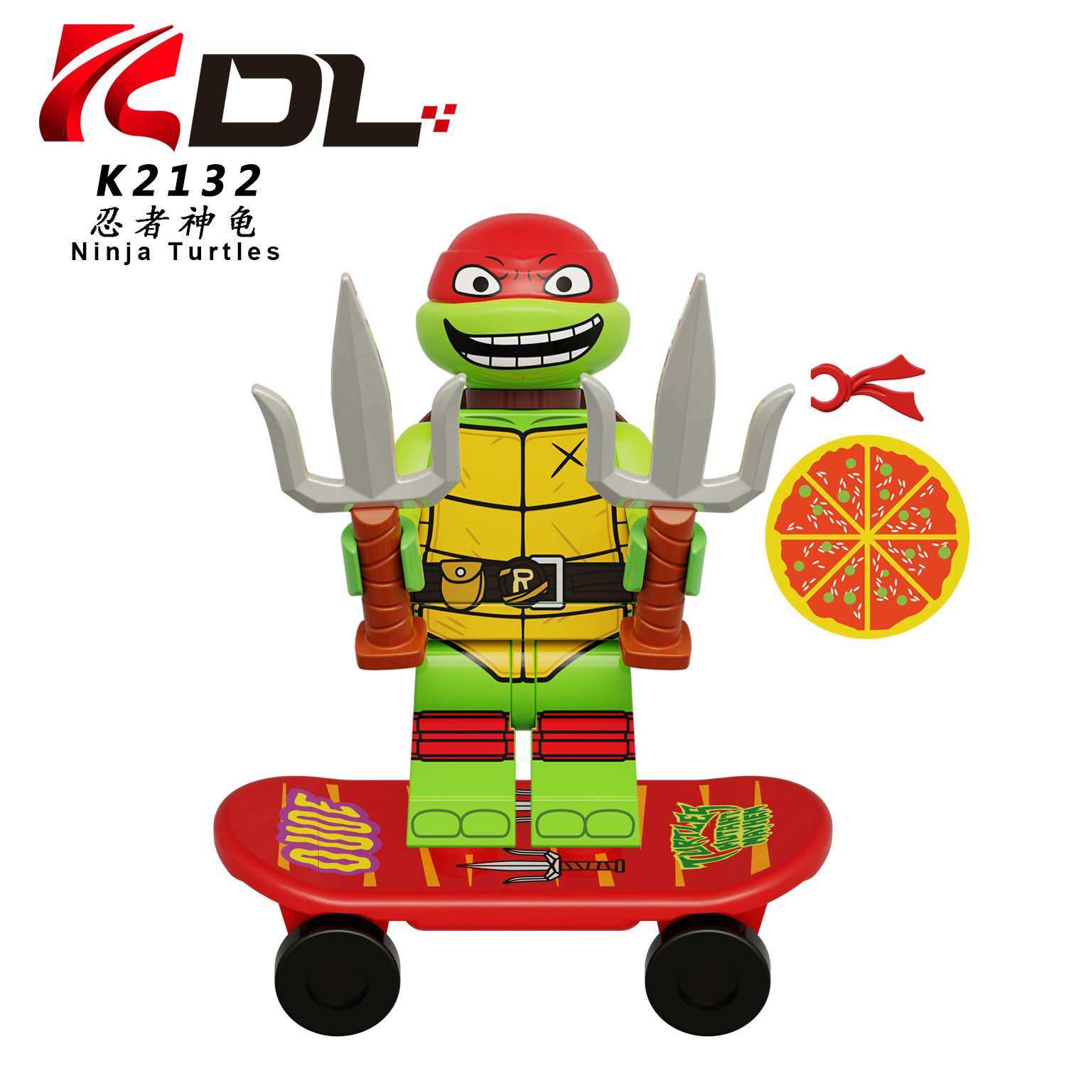 Ninja Rùa Đồ Chơi Lắp Ráp Các Nhân Vật Ninja Rùa (KDL817)