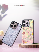 Casebang | Ốp Lưng Điện Thoại Hoa Văn Từ Tính Có Thể Tháo Rời