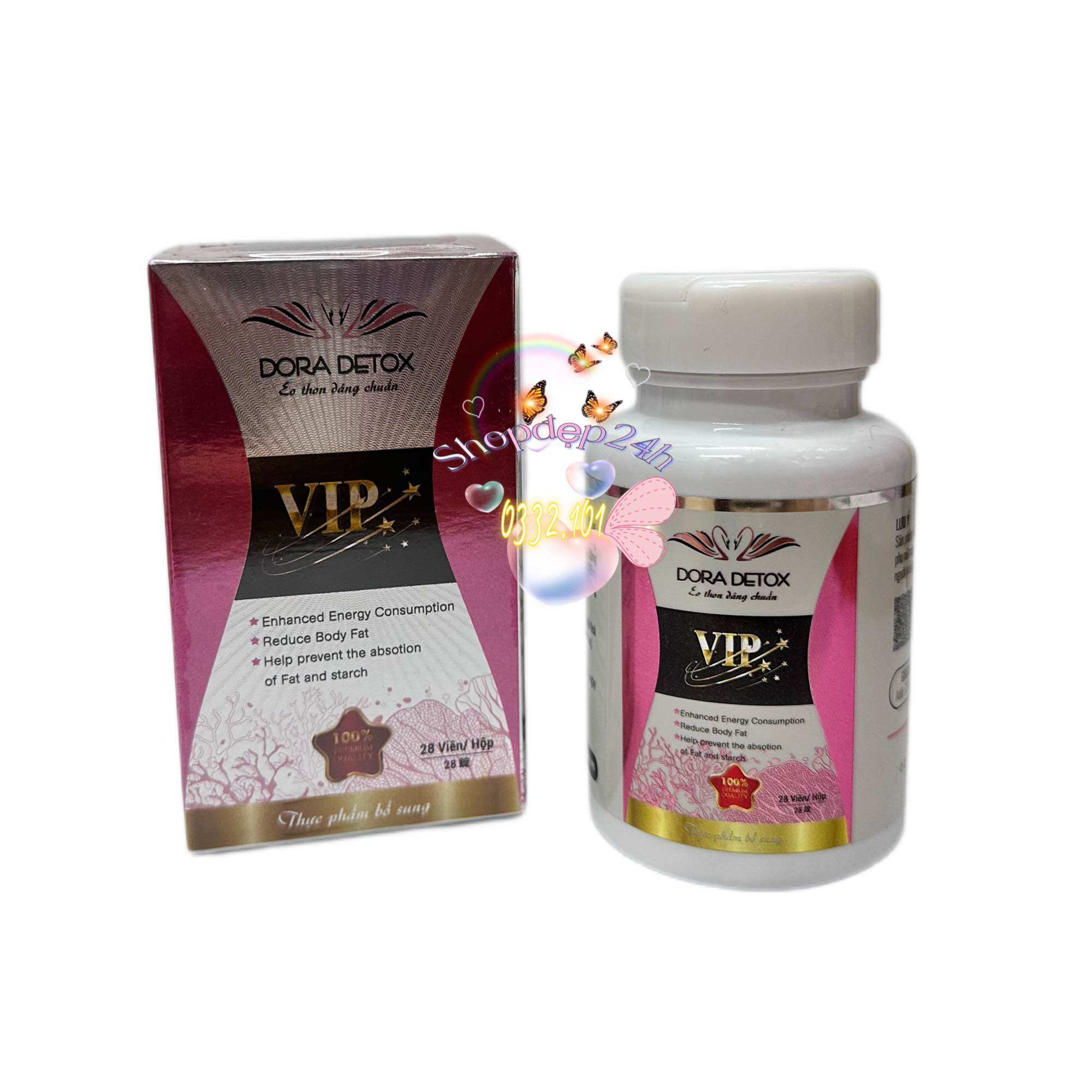 Dora detox VIP giảm cân hiệu quả