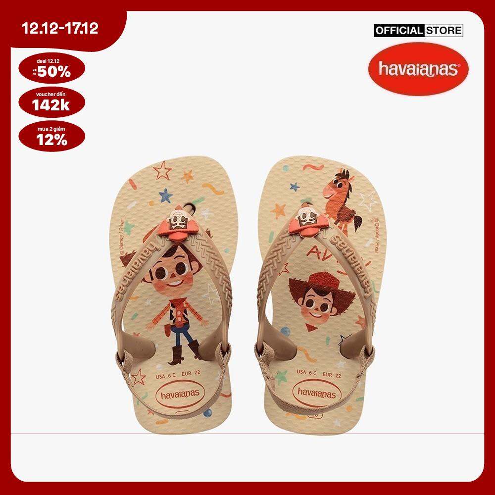 [GIÁ SỐC 12/12 + FLASH VOUCHER 20% + MUA 2 GIẢM 12% + FREESHIP|CHỈ 20H 11/12 - 12/12] HAVAIANAS - Giày sandals trẻ em Baby Disney Classics 4137007-0001