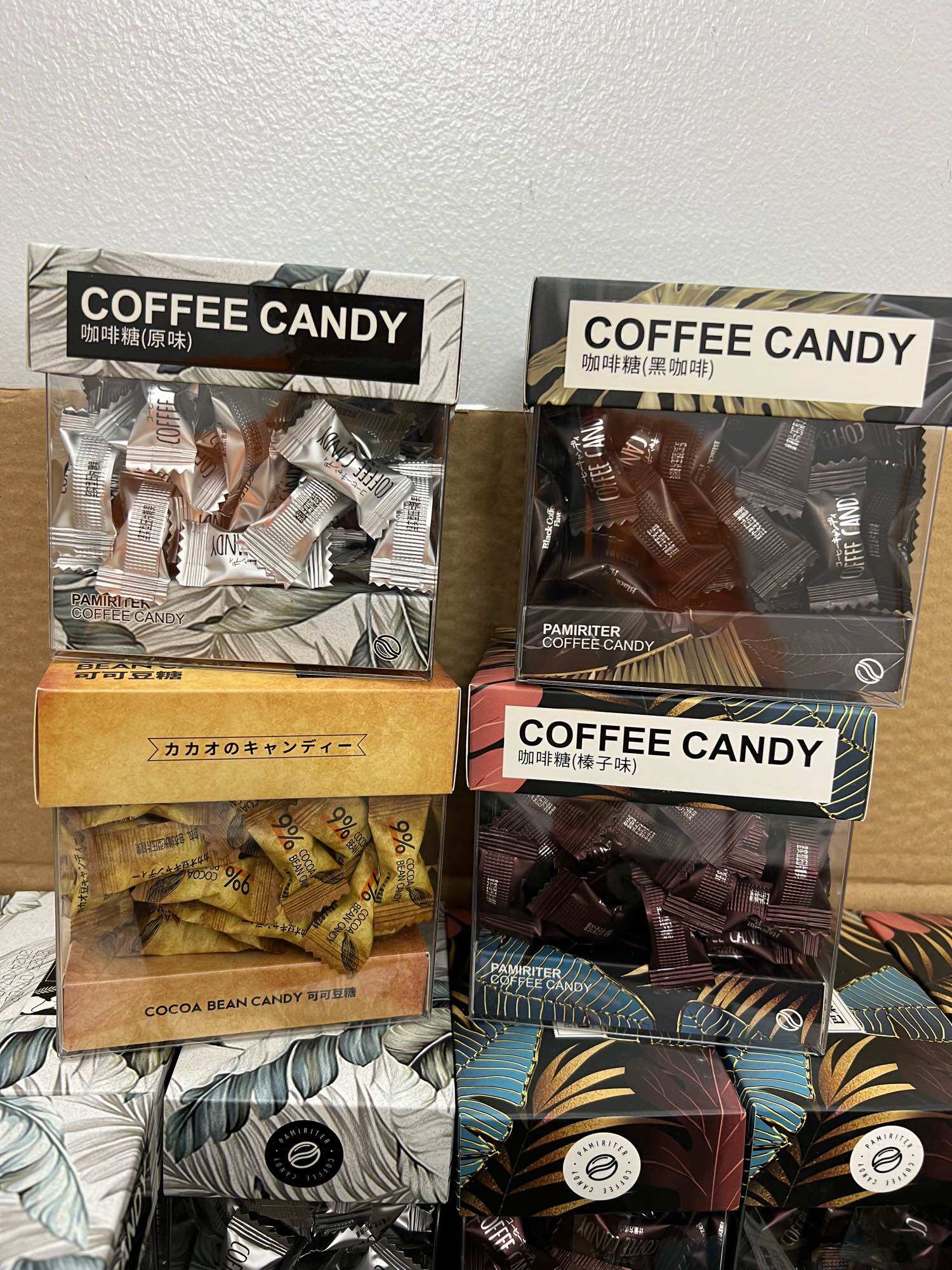 [Hàng Hot] hộp 74v Kẹo cà phê coffee candy Pamiriter Đài Loan 70g hộp 74 viên - giúp tỉnh táo tinh thần sảng khoái