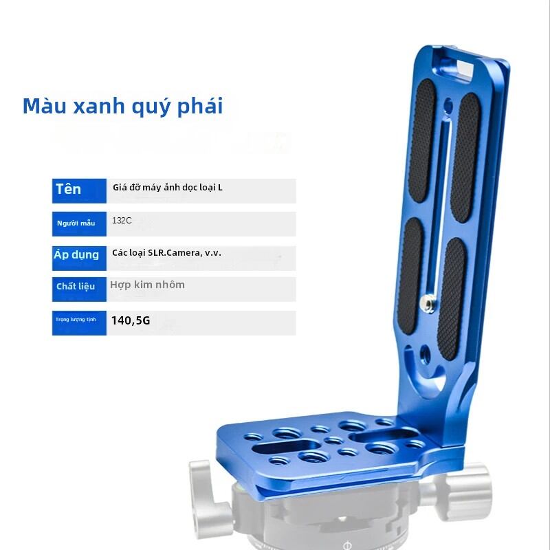 Giá Đỡ Chữ L Đa Năng, Tháo Lắp Nhanh, Tấm L Cho Máy Ảnh, Vít 1/4 Inch, Tương Thích Với Máy Quay Video Dọc, Tương Thích Với Nikon, Canon, Sony, Fuji
