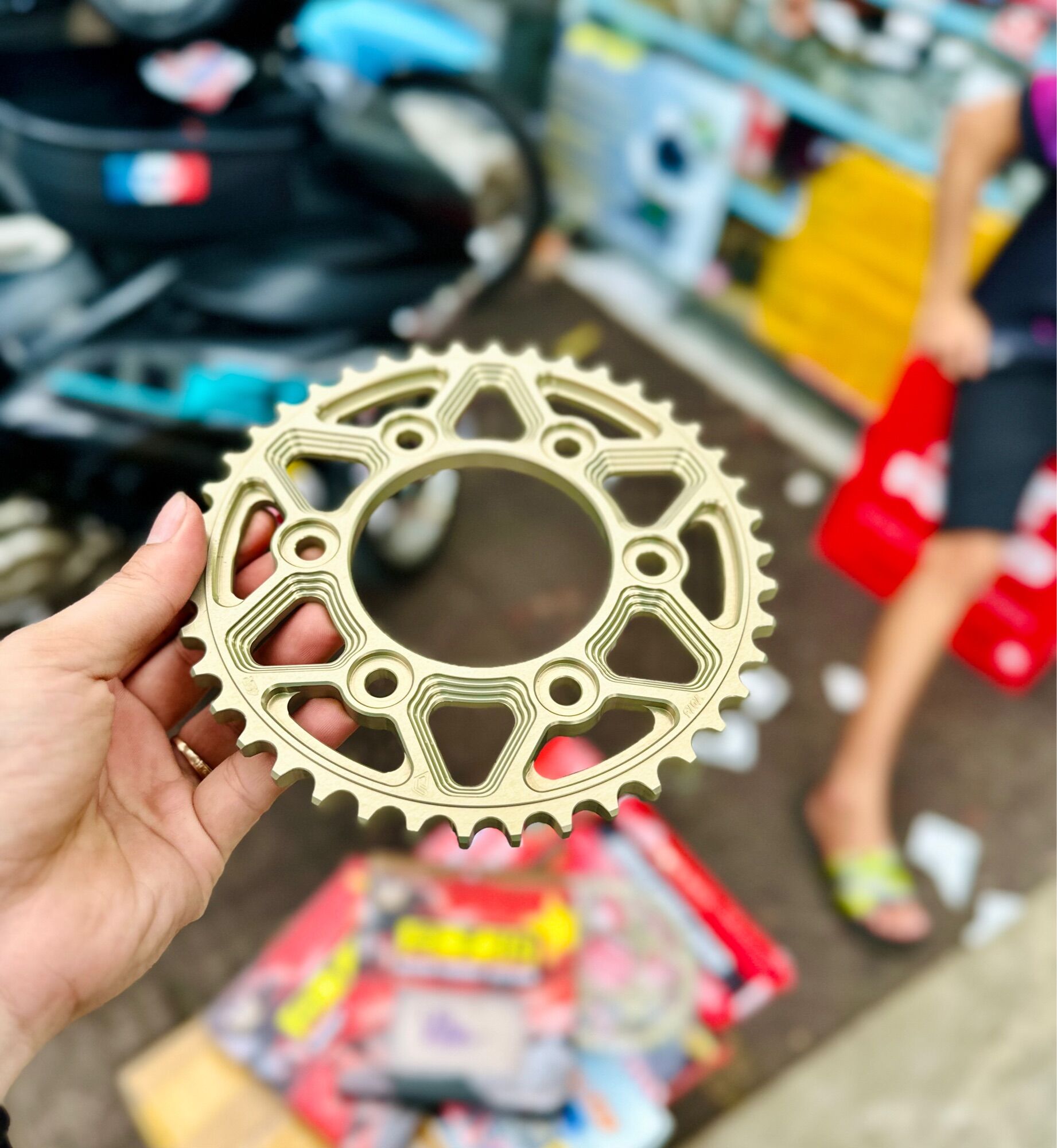 Đĩa Nhôm 7075 DT V2 Ex150 Winner