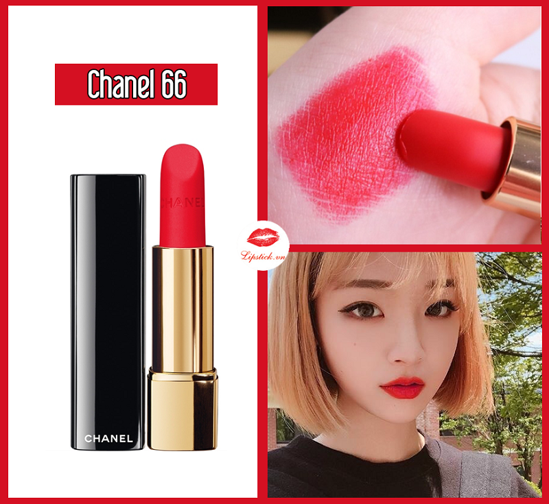 Son Chanee 66 ( đỏ san hô )